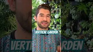 The most affordable vertical garden - IKEA hack #homedecor #home #garden #verticalgarden