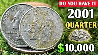 2001 P New York Quarter ERROR Worth a FORTUNE! Could YOU Be Sitting on a $5,000+ Coin?