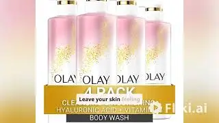 Olay Cleansing & Nourishing Body Wash for Women with Hyaluronic Acid & Vitamin B3 Complex, Long Last