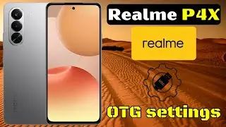 Включение OTG для подключения USB-накопителя/флешки на Realme P4X || Настройки USB-флешки || Наст...