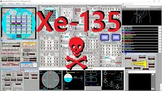 RBMK-1000 Chernobyl Nuclear Reactor Xenon Poisoning