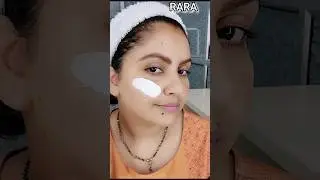 Lotus silk touch Strobe Cream for makeup wala glow| RARA | #rara #glowserum #makeup #skincare