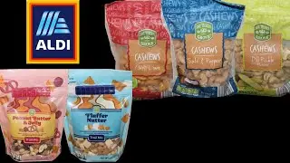 Бутерброд с арахисовым маслом и джемом Southern Grove (Aldi), смесь для бега Fluffer Nutter, кешь...