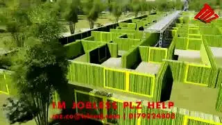 Largest Bamboo Maze in the world (3d Walkthrough)