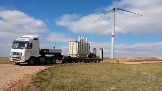 Перевозка трансформатора 90т
