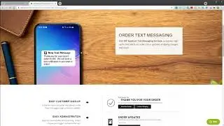 Setup Text Notifications