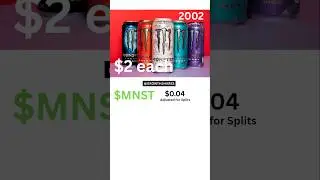What if you bought #Monster stock instead of buying a can of Monster Energy? #mnst #shorts