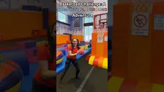 Ultimate Kids Active Adventure Challenge! Learning to play basketball #shorts #kidsactivity