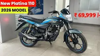 Bajaj Platina 110 Review 2026 | Mileage King Bike 🔥 Price & Features