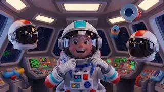 Space Explorer Counting Song for Kids | Nursery Rhyme, Baby Songs & Toddler Music 🚀🌟🎶👶