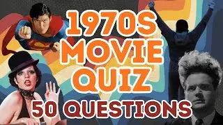 Guess the 70s Movie Picture Quiz | Test Your Film Knowledge (50 Questions)