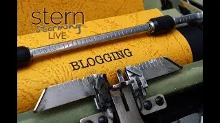 Stern Storming VLOG 1 What Your Blog and VLOG are MISSING.