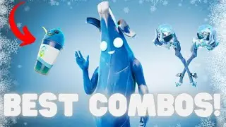BEST COMBOS FOR POLAR PEELY SKIN (WINTER 2022 UPDATED!) -fortnite