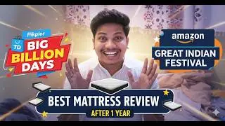 **MUST BUY**  Wakefit Ortho Mattress: My 1-Year Review | Amazon/Flipkart Sale!!