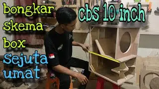 SKEMA BOX SPEAKER MODEL CBS 10 INCH