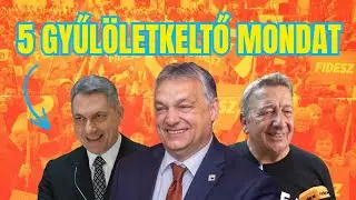 A Fidesz 5 legbrutálisabb mondata cigányságról- Lázártól-Orbánig!