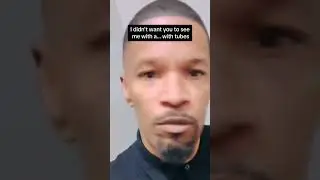 Actor Jamie Foxx speaks out for the first time since being released from the hospital #shorts
