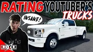 Rating Youtuber's Trucks!!