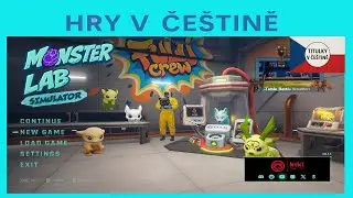 Monster Lab Simulator CZ - Nov&aacute; hra s př&iacute;&scaron;erkami již brzy! | Uk&aacute;zka hry s če&scaron;tinou |  CZ titulky