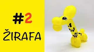 #2 Žirafa z balónků