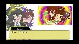 Afton family+Cassidy and Gabriel reacts to ships