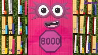 Looking for Numberblocks RAINBOW BIG 8K Puzzle! NEW ASMR - Numberblocks Satisfying Video #70