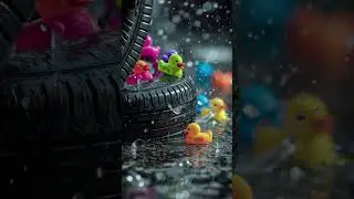 ASMR TOY CRUSH FRENZY! Satisfying Car Tire Crushing Sounds