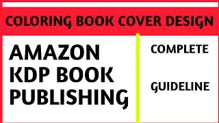 Christmas coloring book cover design II Amazone kdp II Coloring Book Cover design II