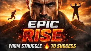 EPIC RISE 🔥 From Struggle to Success | Powerful Motivational Speech