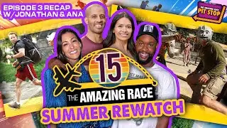 The Amazing Race 15 Rewatch Ep. 3 | Monkey Mayhem & Temple Tension in Cambodia 🇰🇭