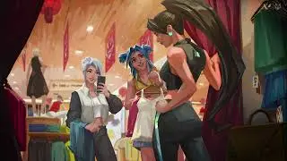 Valorant Lunar New Year 2022 - Sage Shopping B LIVE Wallpaper 4K in 60fps