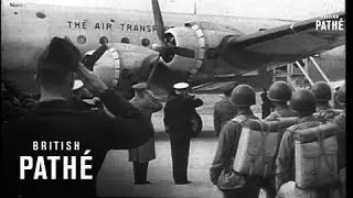 Japanese Prisoners And General Marshal Arriving To China (1946)