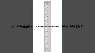 Is Height Reduction Surgery Possible ?!?!