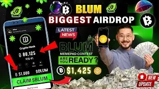 Blum Memepad Update 📈 Blum Memepad Create Coins🤑 Blum Token Sale Start Now & Listing Confirmed✅ blum