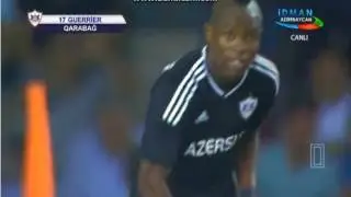 Karabakh Agdam 4-0 FC Samtredia Donald Guerrier GOOL Champions League 2017