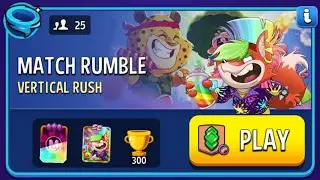 Match Rumble | Vertical Rush + Rainbow | Match Masters🇲🇾