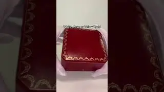 Unboxing a $10,000 Cartier Love Bracelet #cartier #lovebracelet #unboxing