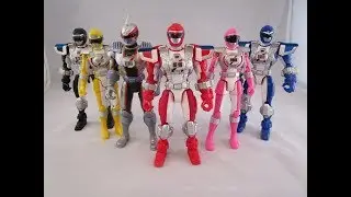 Retro Review : Power Rangers Operation Overdrive Mission Response Figures Review