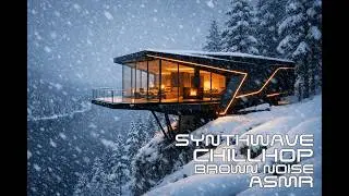 ❄️ Snowy Synthwave Sanctuary – Synthwave Chillhop Snow ASMR Mix | 2026 Winter Storm Beats ❄️