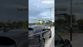 Range Rover Velar in Town! Who are the competitors? 😆 #automobile #cars #learning