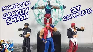Storm Collectibles Set Completo KOF 98 UM e Montagem Gravity Smash / Thiago Kennedy