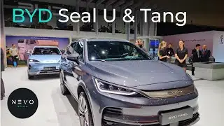BYD Seal U and BYD Tang - Geneva Motor Show 2024