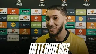 Hadjam und Males nach dem Heimsieg gegen Lille (1:0) | Interview