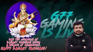 Surprise🔴LIVE | Happy Saraswati Puja !  😎(FACECAM)😎 | G77 GAMING
