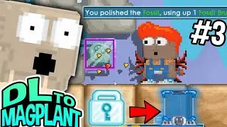 Making Profit With Fossil Rocks !!│#3│DL To Magplant│Growtopia
