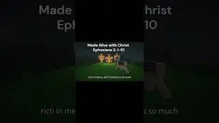 Made Alive with Christ  #god #minecraft #jesuschrist #jesus #christian  #growyourfaith