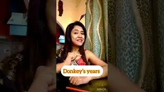 Donkeys years&hellip;.meaning and sentences #learnenglish #english #shortsfeed #englishlanguage