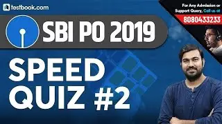 Reasoning Speed Quiz #2 for SBI PO Prelims 2019 | Crack SBI PO Exam | Last Minute Tips by Shyam Sir