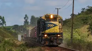 QUANDO O MAQUINISTA É GENTE BOA A FESTA É GARANTIDA - Trens na Ferrovia do Aço