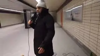 Busking in Sherbrooke Metro | Dr G Sings Drive by The Cars